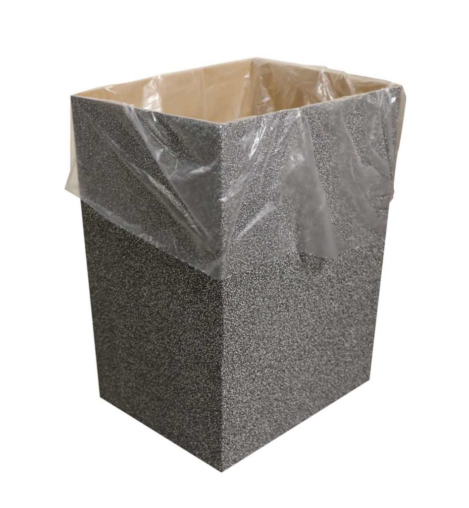 Large Trash Can with Liner - Noel Lesley Event Services