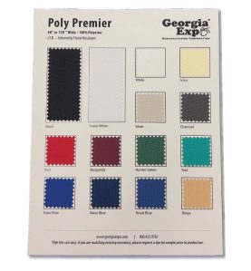 poly premier swatch card