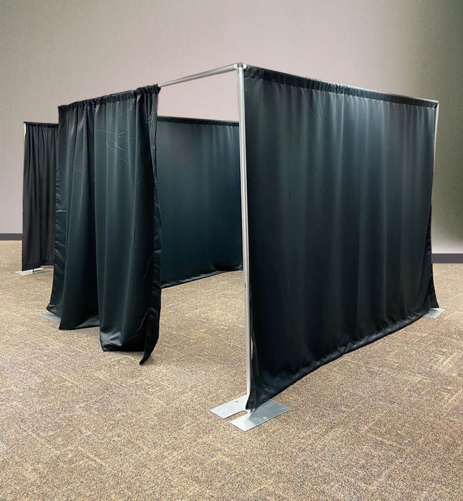 Portable Room Divider (Taut Pipe and Drape) Expo