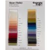 Sheer (Voile) Swatch Card