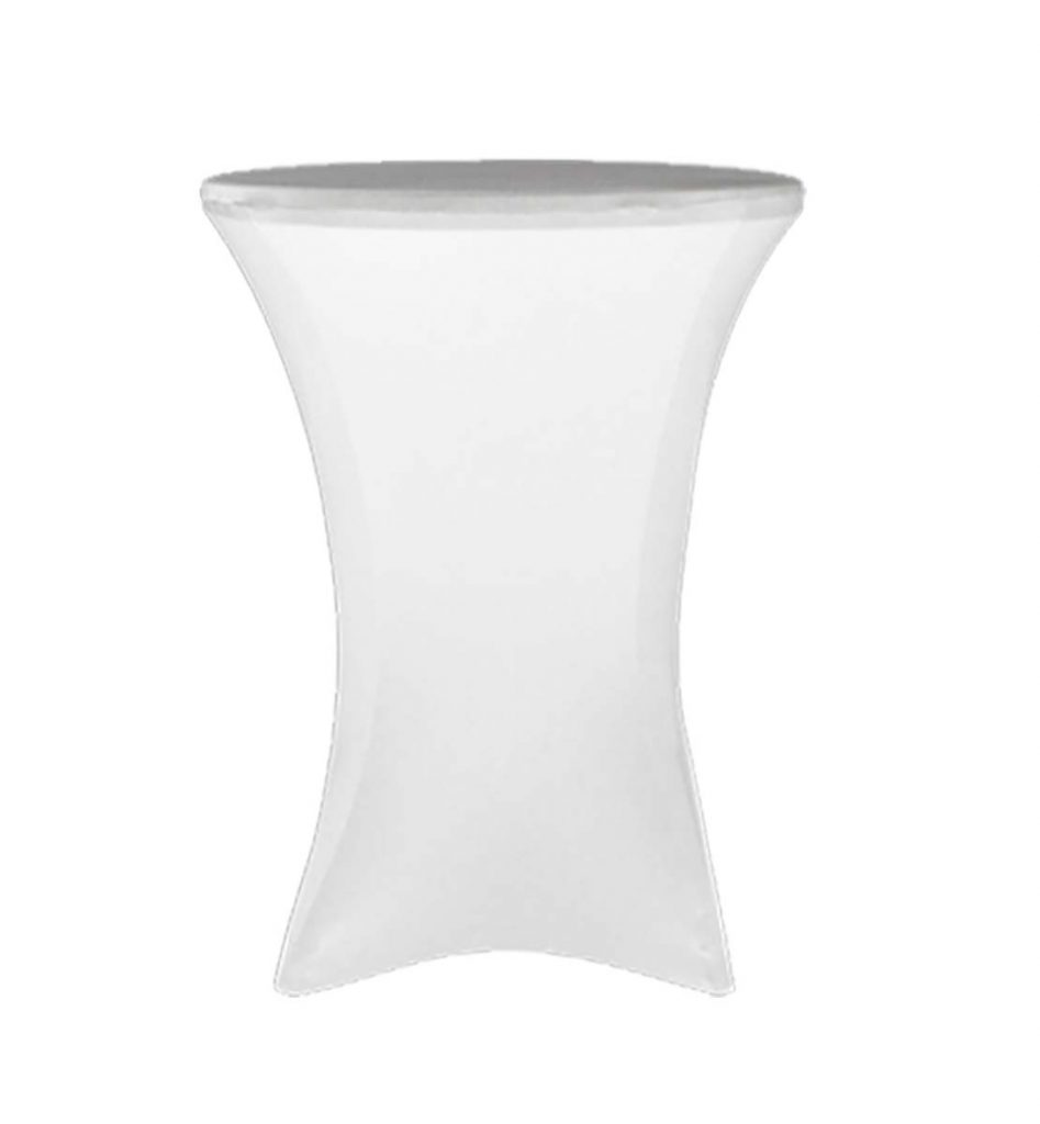 Spandex (Stretch) Cocktail Table Covers-Accessories, Party Rental ...