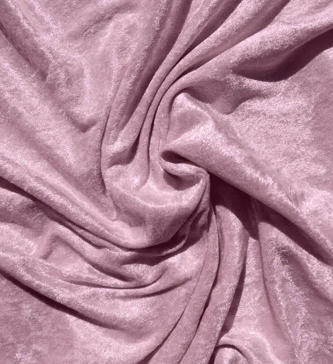 Plain Pink Velvet Fabric
