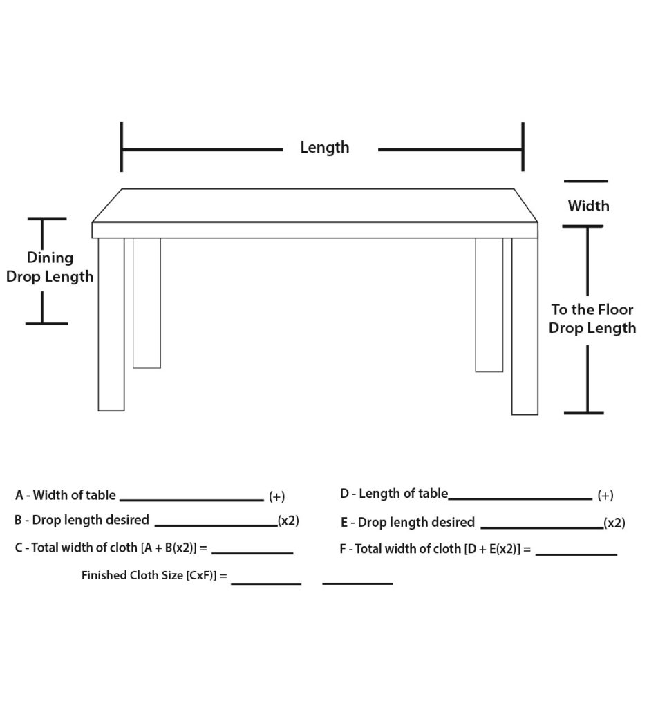 Poplin Rectangle Tablecloth-Table Cloths | Georgia Expo