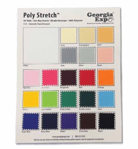 POLY STRETCH™ Swatch Card