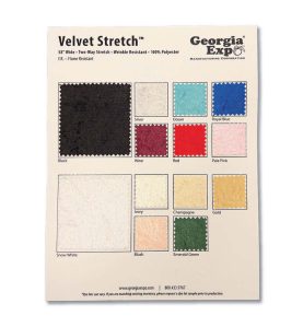 VELVET STRETCH™ Swatch Card